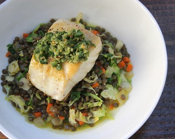 Pan Seared Sea Bass