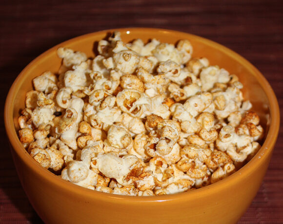 chili spiced popcorn