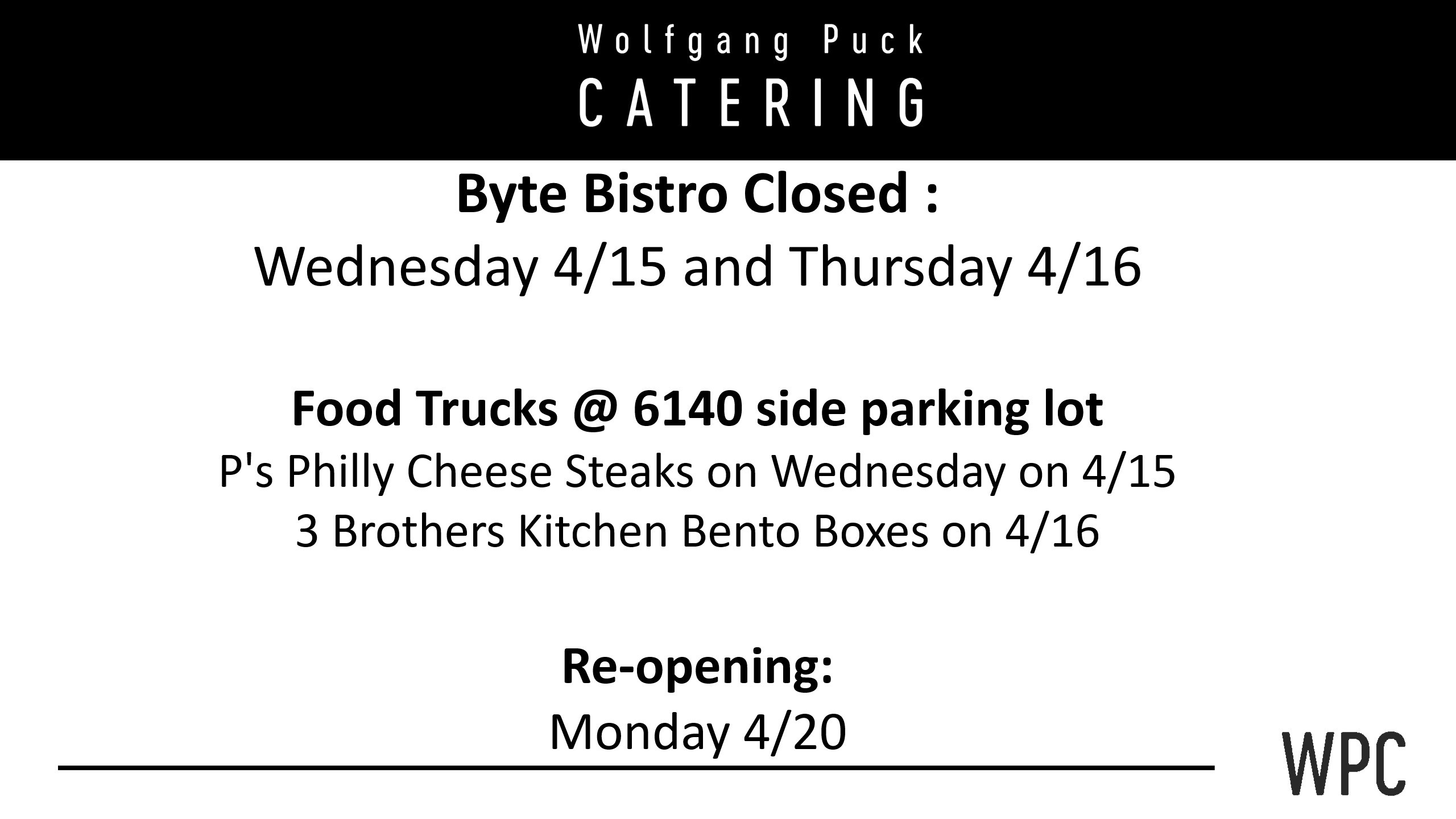 Byte Bistro Closed Slide