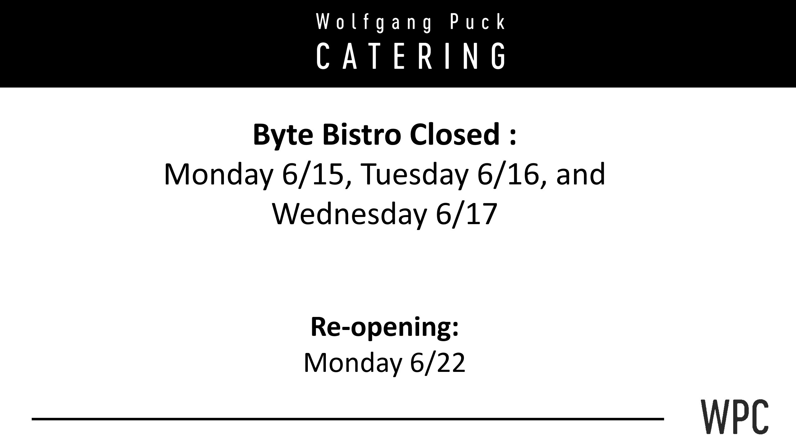June Byte Closure